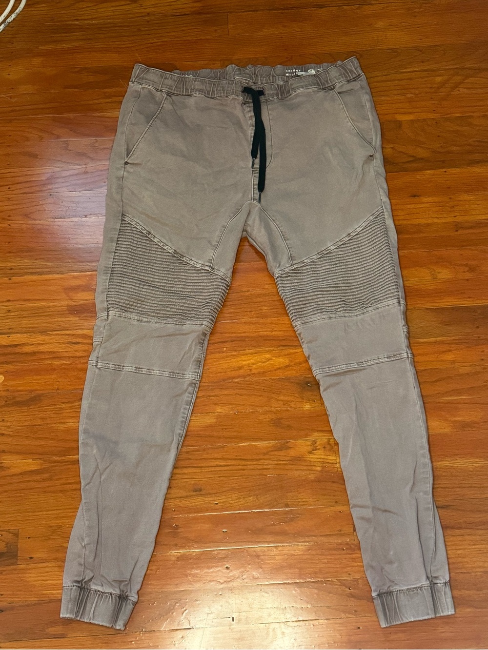 Men’s Republic Skinny Moto Jogger Pants Size Medium